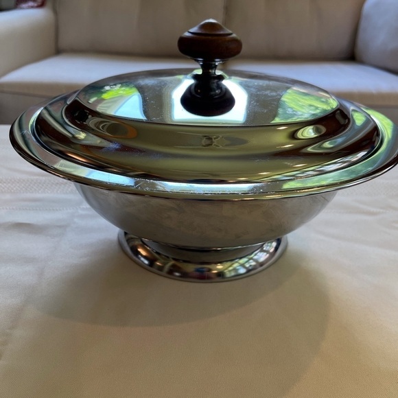 KROMEX 2qt Covered Casserole Dish Vintage